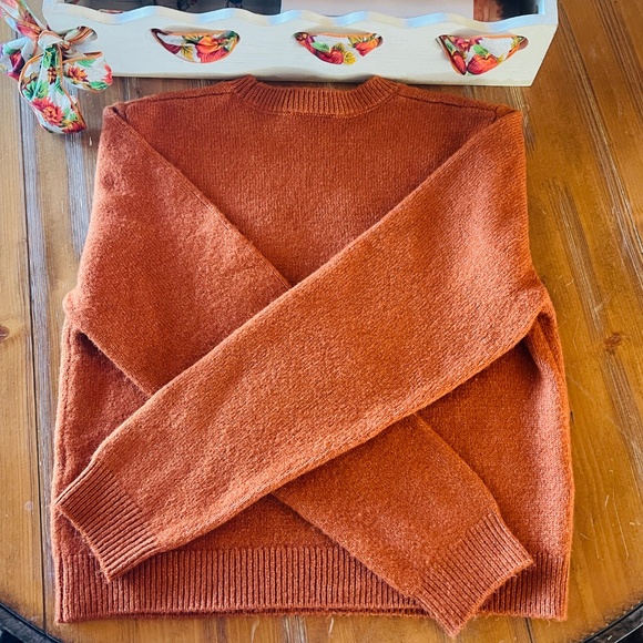 Wrangler Retro Horseshoe Crewneck Sweater Western NFR Fall Rodeo Country Medium - Picture 5 of 6